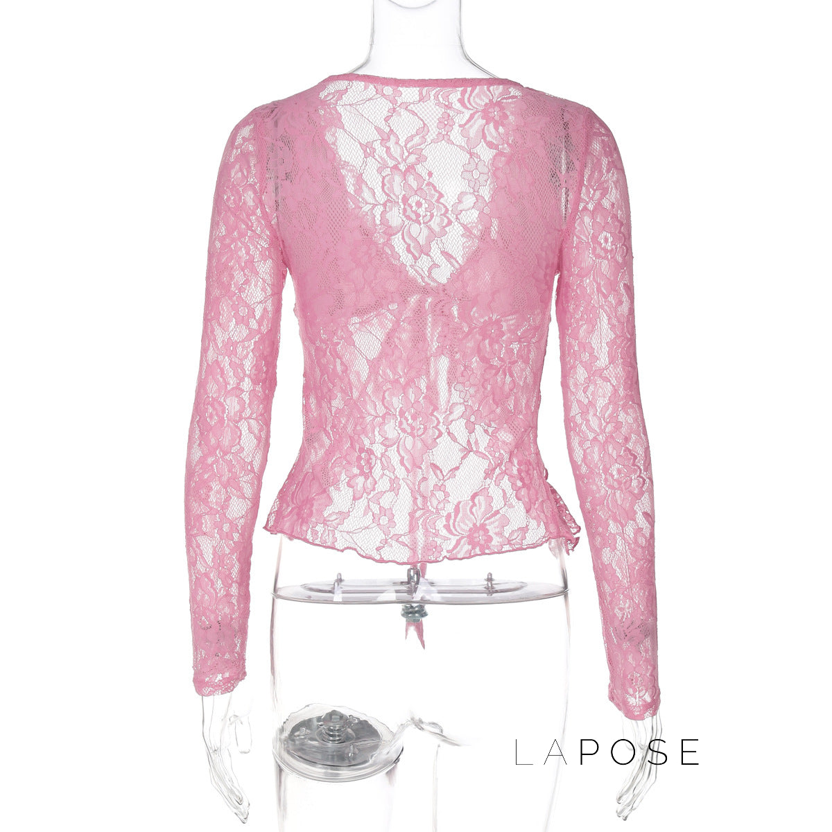 Alonna Floral Lace-Up Top [08X4RQDO]