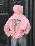 Alynna Printed Zipper Hoodie [H35X21TP]
