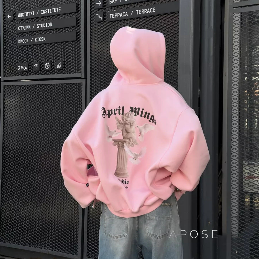 Alynna Printed Zipper Hoodie [TYD8D2MV]