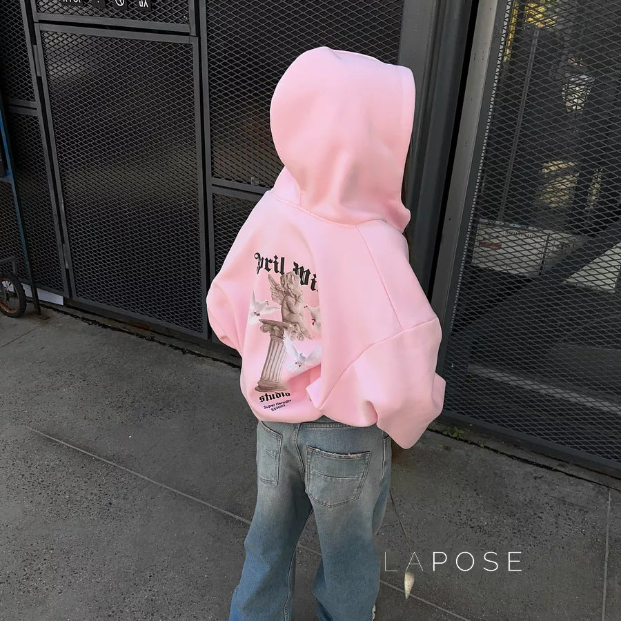 Alynna Printed Zipper Hoodie [CG5XU1TY]