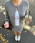 LaPose - Alynna Soft Knit Button Cardigan