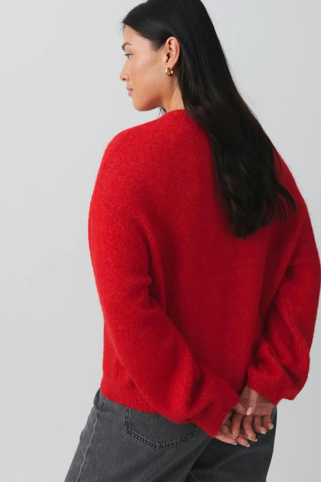 LaPose - Alynna Soft Knit Button Cardigan