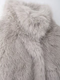 Alysa Faux Fur Teddy Jacket [TJQQDL90]