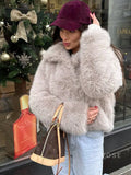 Alysa Faux Fur Teddy Jacket [8BUABRVT]