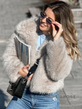 Alysa Faux Fur Teddy Jacket [G2YWMB5N]