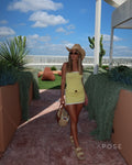 Alysia Strapless Knit Mini Dress [JJ2ULY0A]