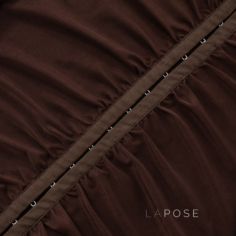 Amauri Pleated Mock Neck Vest [ZZ7IMMEN]