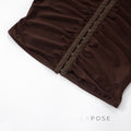 Amauri Pleated Mock Neck Vest [NTGFUELN]