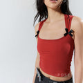 Ambria Square Neck Crop Top [T8LX4PYJ]