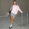 Ameena Slouchy Knit Top [PLNI1NYC]