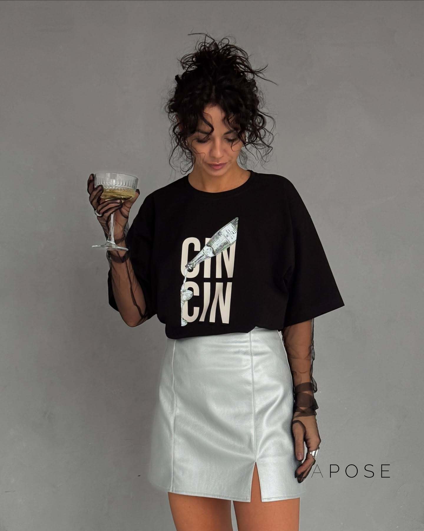 Amera Graphic Crewneck Tee [6M949Y7T]