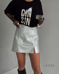 Amera Graphic Crewneck Tee [NAFBASBF]
