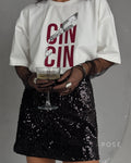 Amera Graphic Crewneck Tee [PX8GLCM3]
