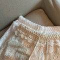 Amya Lace Knit Wide-Leg Pants [GBB60I9Z]