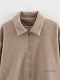 Amyia Tweed Lapel Jacket [1QNOIVB6]