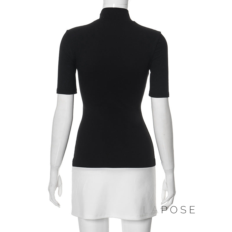 Anabell Contrast Bodycon Mini Dress [B2VP4CPF]