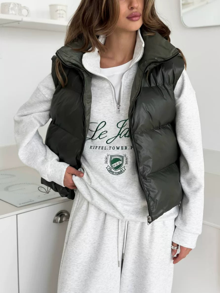 LaPose - Anabell Embroidered Sweatshirt Pants Set