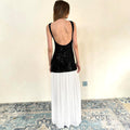 Anabia Black Sequin Maxi Dress [WTE5XUAO]