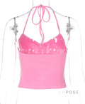 Anabia Butterfly Halter Top [VGEXT4WI]
