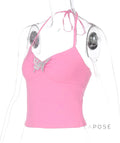 Anabia Butterfly Halter Top [2O7UULLY]