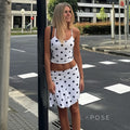 Anaelle Polka Dot Skirt Set [LZTJSTDL]
