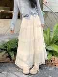 Anai Lace Maxi Skirt [0BH9Q3JO]