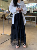 Anai Lace Maxi Skirt [5565MJOI]