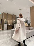 Anai Long Hooded Faux Fur Coat [L6SOBJM7]
