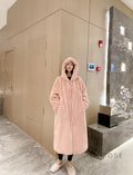 Anai Long Hooded Faux Fur Coat [L7AAC7WN]