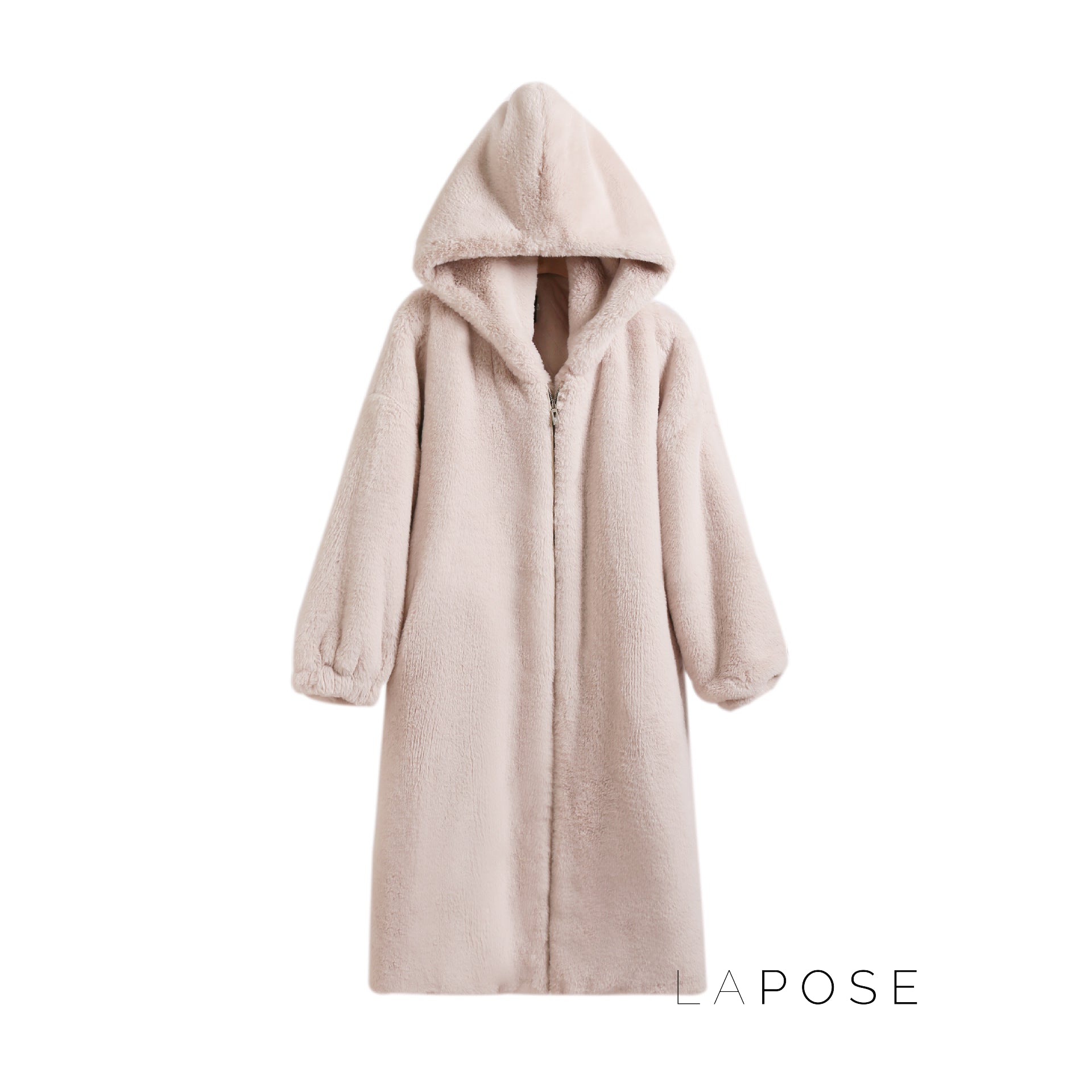 Anai Long Hooded Faux Fur Coat [FZVSDJ4H]