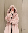 Anai Long Hooded Faux Fur Coat [C9Z4W5CV]