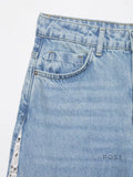 Anaisha Crochet Patch Wide-Leg Jeans [GMAA0U56]