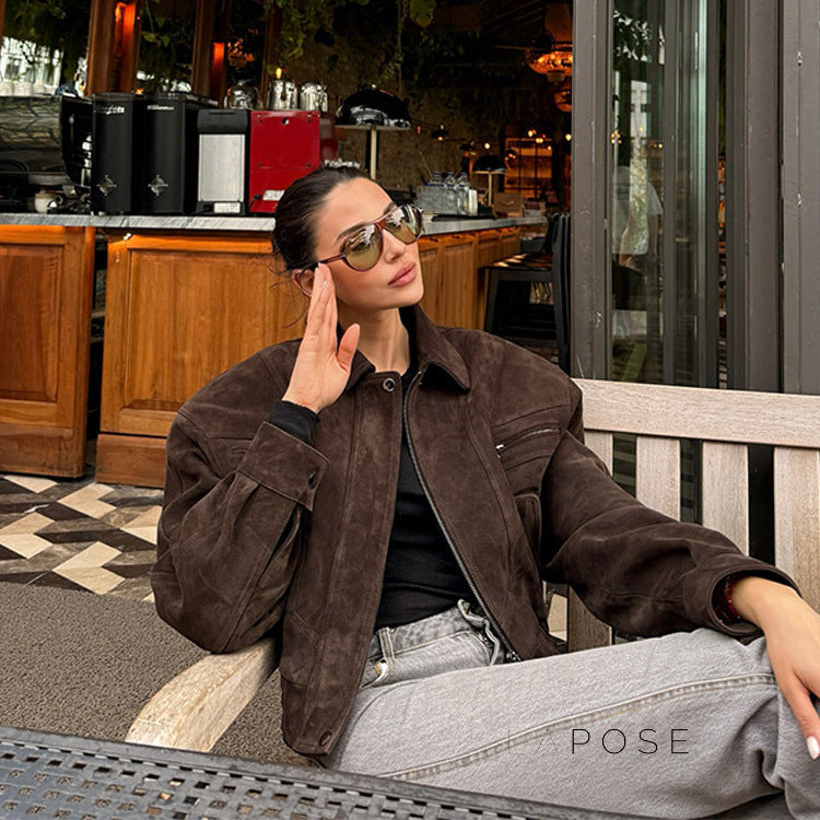 Anaiyah Biker Cropped Jacket [PCW4NN64]