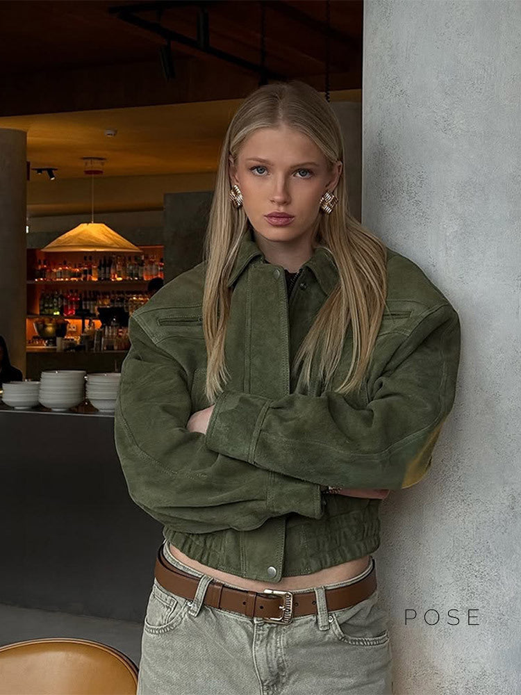 Anaiyah Biker Cropped Jacket [H6TYWP3X]