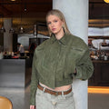 Anaiyah Biker Cropped Jacket [9PD7T9BV]