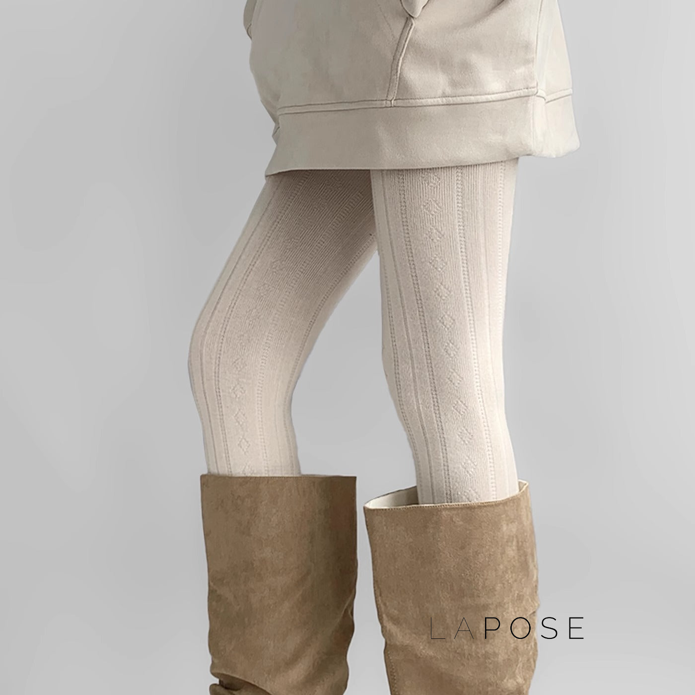 Analee Diamond Patterned Tights [QFQ67T2R]