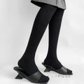 Analee Diamond Patterned Tights [0XM6VUK3]