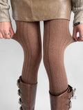 Analee Diamond Patterned Tights [U1WTICS3]