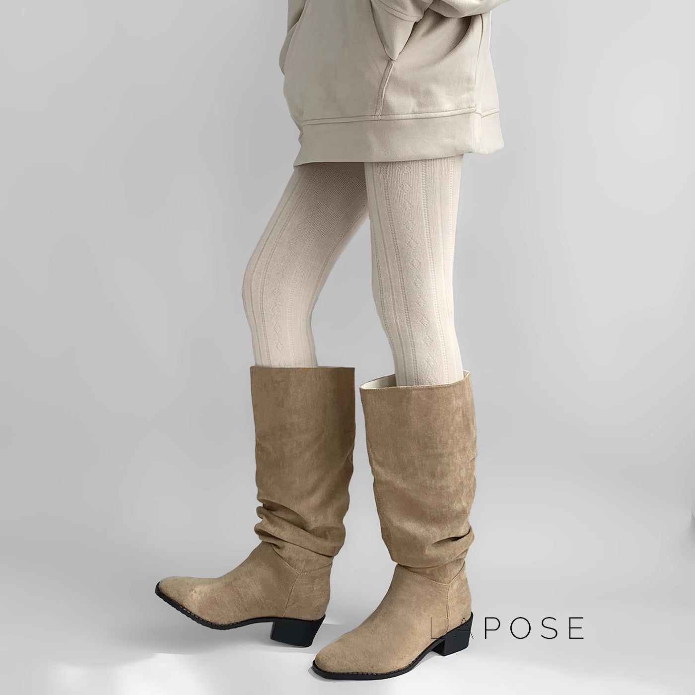 Analee Diamond Patterned Tights [G45DCICR]