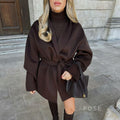 Analee Tie-Front Short Coat [Q7P5CY49]