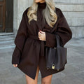 Analee Tie-Front Short Coat [8PRR8KAX]