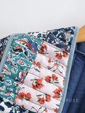 Analiese Printed V-Neck Jacket [ODXN72JV]