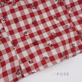 Ananya Red Plaid Camisole [7TT8RSWY]