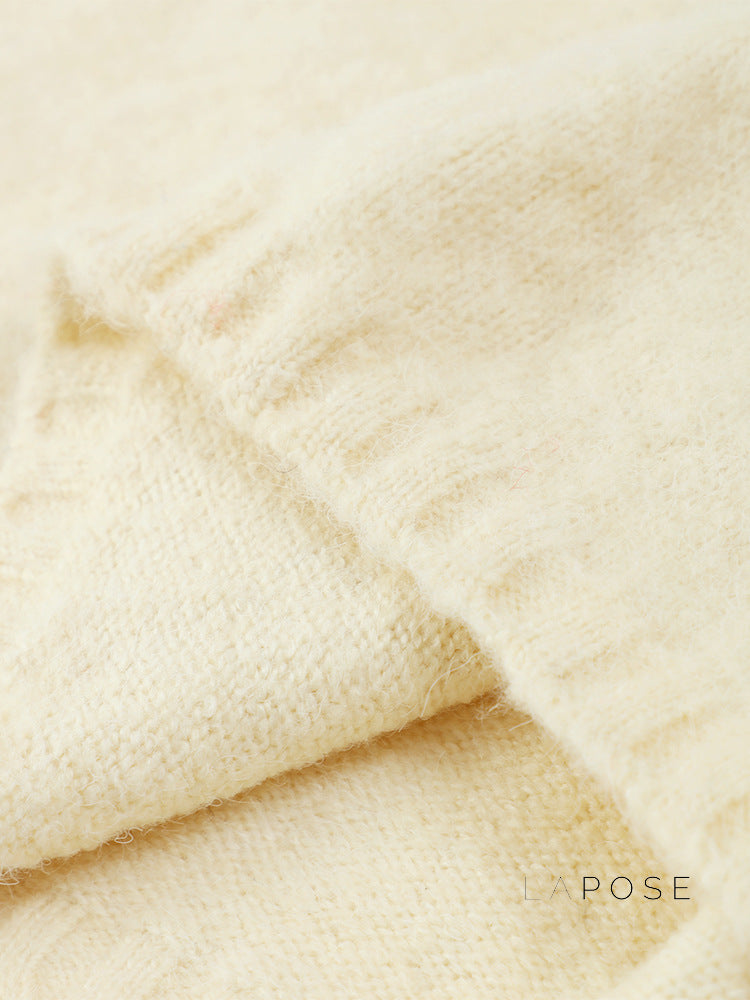 Annalyn V-neck Knit Skirt Set [R5YXNQAR]