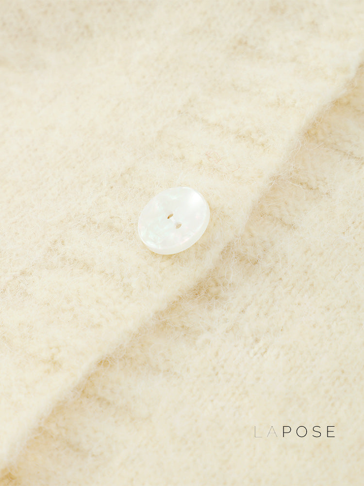 Annalyn V-neck Knit Skirt Set [MX73UJUQ]