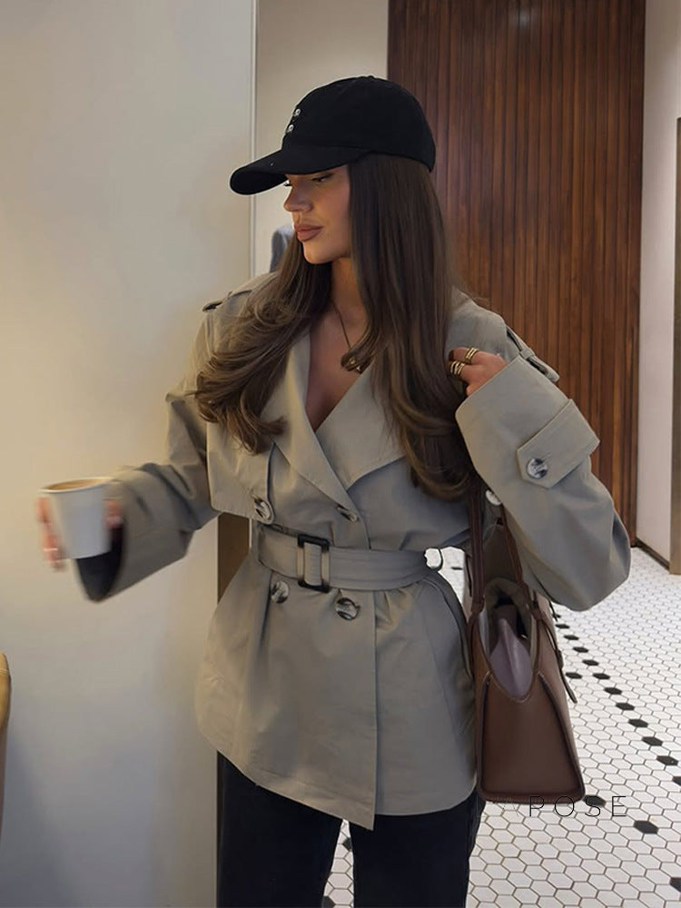 Annarose Elegant Cropped Jacket [SBLT026E]