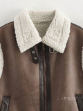 Annette Faux Fur Vest [B8R51HFT]