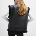 Annette Faux Fur Vest [YW1P9CO3]