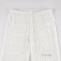 Annmarie Resort Lace Straight Pants [JMCM148B]