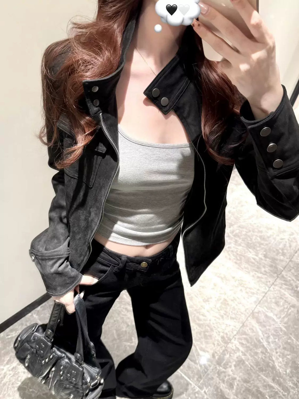 LaPose - Ansleigh Retro Suede Slim Jacket